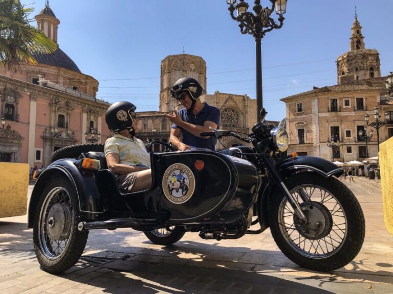 Valencia: Private City Highlights Sidecar Tour