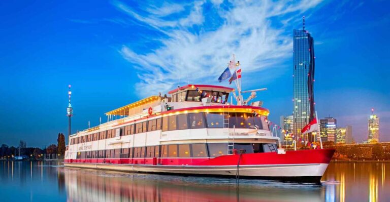 Vienna: 3,5-Hour Danube Cruise “Austropop”