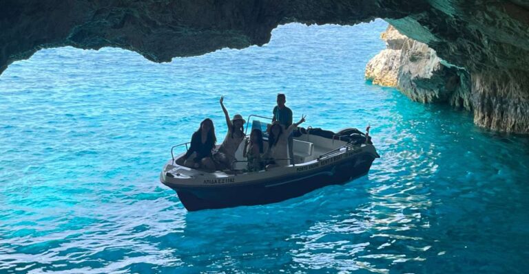 Zakynthos: Rent a Boat and Be Your Own Captain for the Day