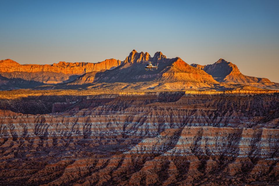 Zion National Park, Canaan Cliffs: Extended Helicopter Tour - Activity Details