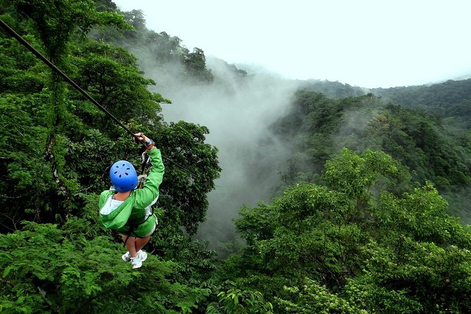 AMA Extreme 7 Zipline Cables in Arenal Above La Fortuna Waterfall - Logistics