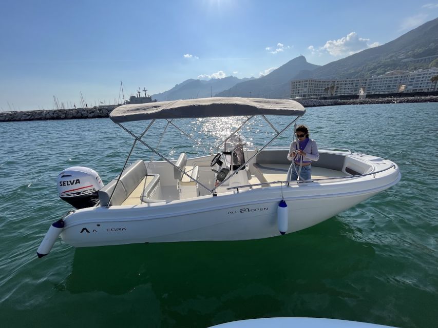 Amalfi Coast Tour With Skipper From Salerno to Positano - Booking Information