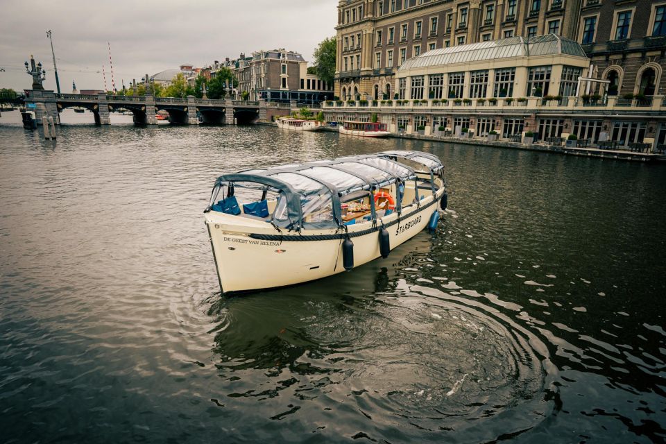 Amsterdam: Canal Booze Cruise With Unlimited Drinks - Activity Highlights