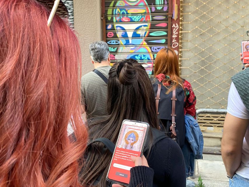 Athens: Private Street Art Treasure Hunt With Food Stops - Experience Description