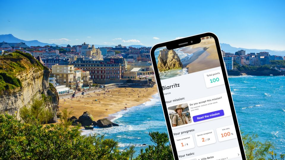 Biarritz: City Exploration Game & Tour on Your Phone - What to Expect From the Tour