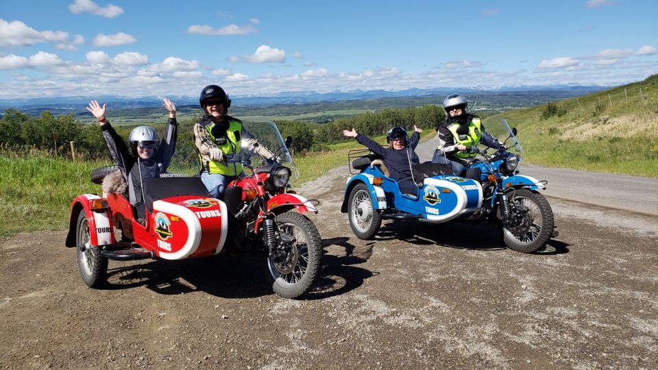 Calgary: Sidecar Motorcycle Tour of Rocky Mountain Foothills - Tour Description