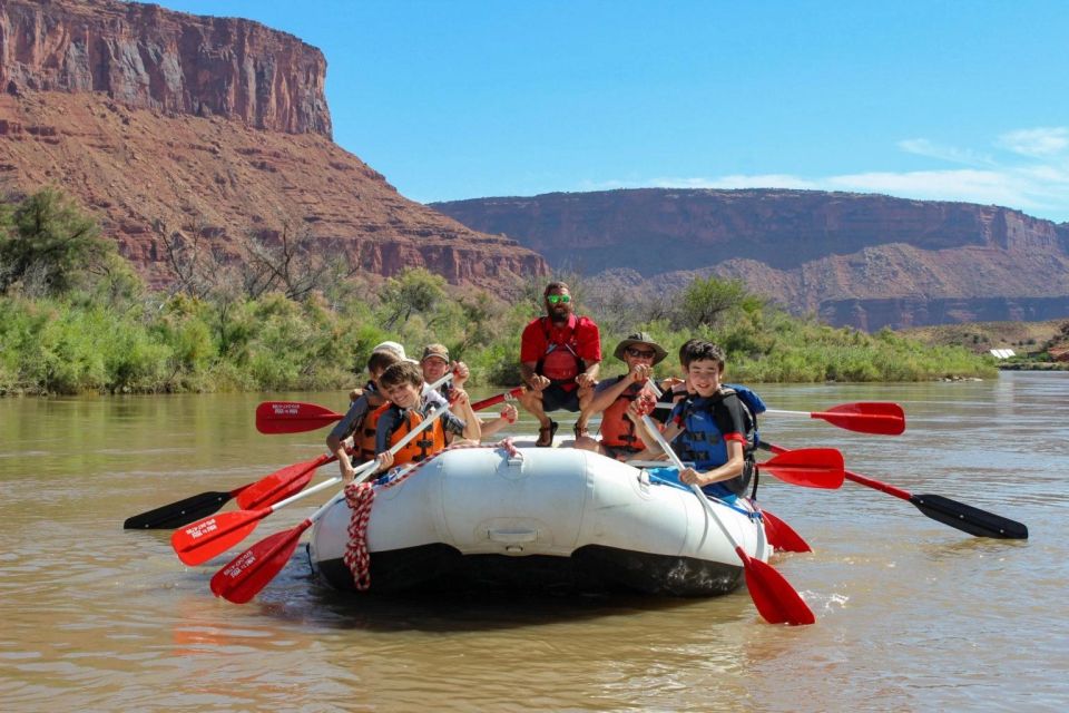 Castle Valley Rafting in Moab — Full Day With Lunch - Experience Itinerary