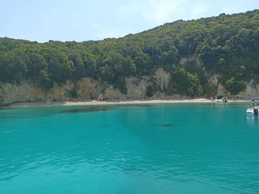 From Corfu Town: Syvota and Blue Lagoon Full-Day Boat Cruise - Itinerary