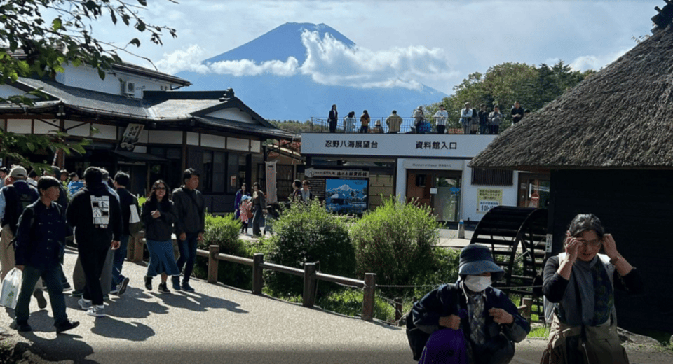 From Tokyo: Mt. Fuji Sightseeing Private Day Tour - Ninja Village Experience