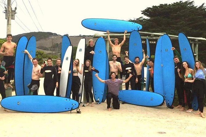 Great Ocean Road Learn to Surf Day Trip From Melbourne - Surf Lesson and Equipment