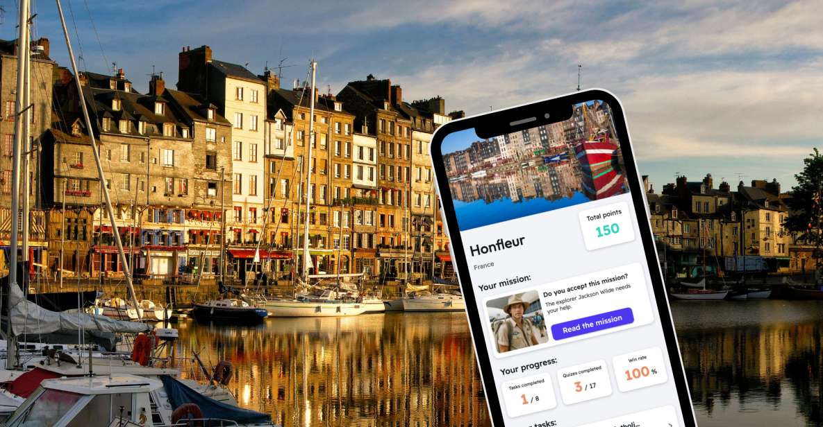 Honfleur: City Exploration Game and Tour on Your Phone - Activity Inclusions and Details