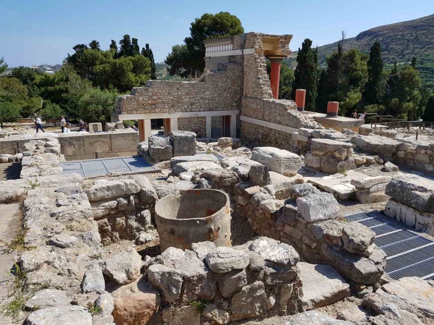 Knossos Palace and Village Pottery Tour - Experience Highlights