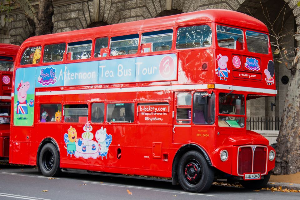 London: Peppa Pig Afternoon Tea Bus Tour With Audio Guide - Activity Highlights