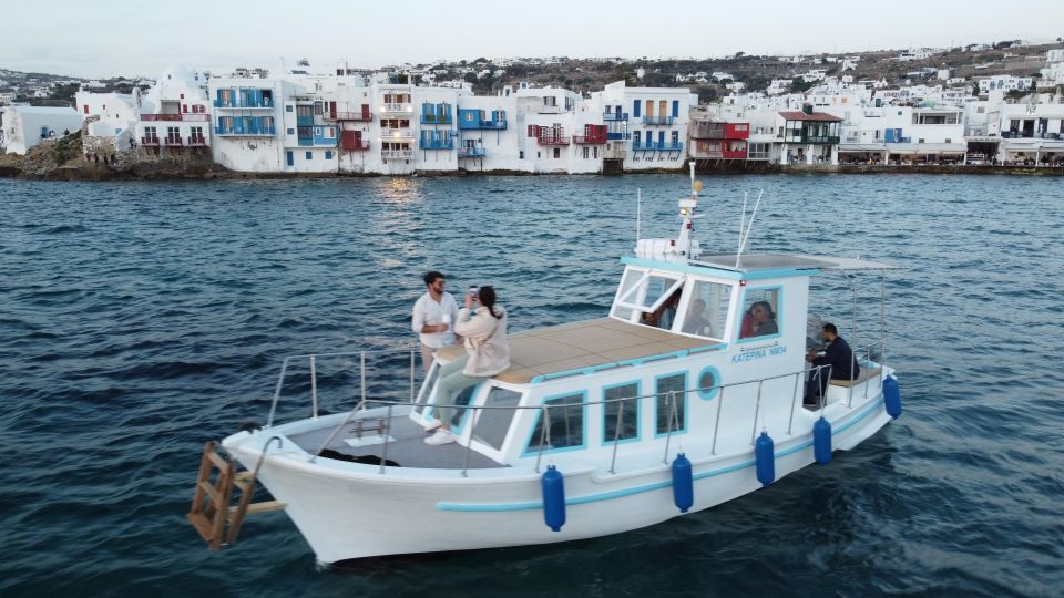 Mykonos: Antique Boat Half-Day Cruise at the South Coast - Highlights