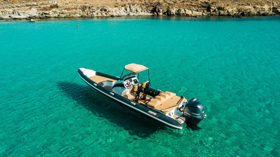 Mykonos: Customized Private RIB Cruise With Swim Stops - Customization Options Available