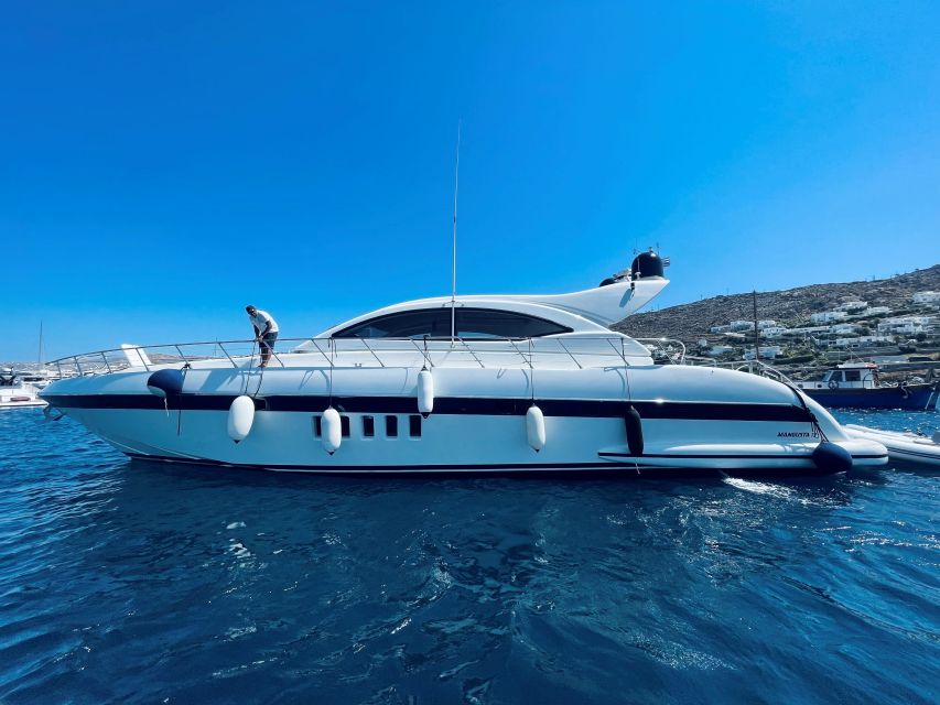 Mykonos : South Coast Luxury Yacht Private Cruise - Pricing Details