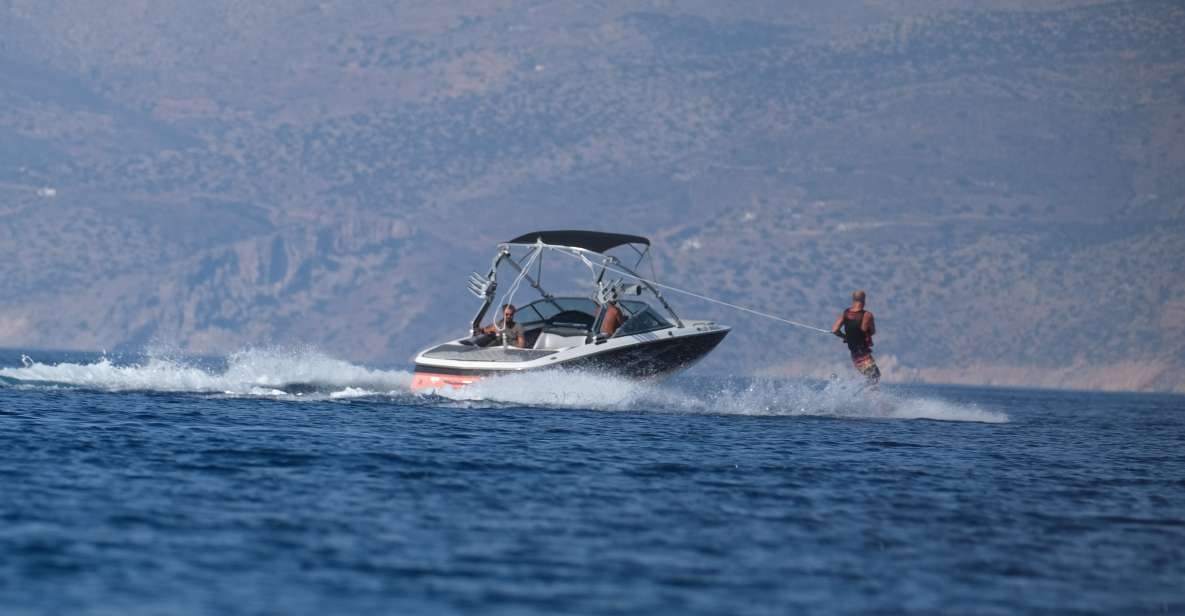 Mylopotas: Private Mastercraft X Boat Ride With Wakeboarding - Highlights