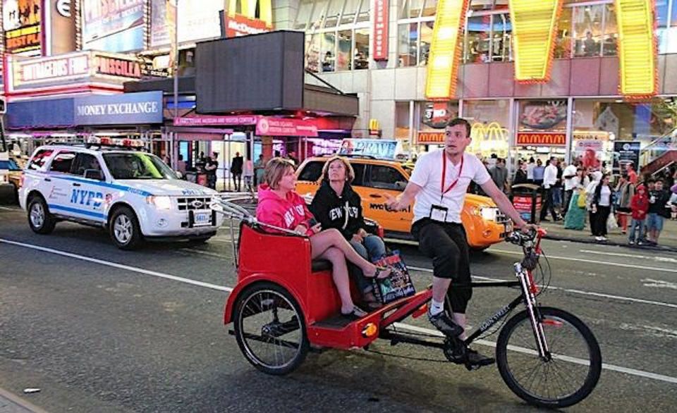 NYC Pedicab Tours: Central Park, Times Square, 5th Avenue - Highlights of Midtown Manhattan Tour