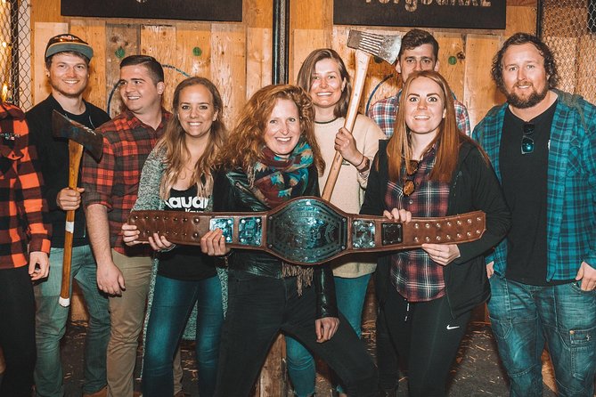 One Hour Axe Throwing Guided Experience in Whistler - Inclusions