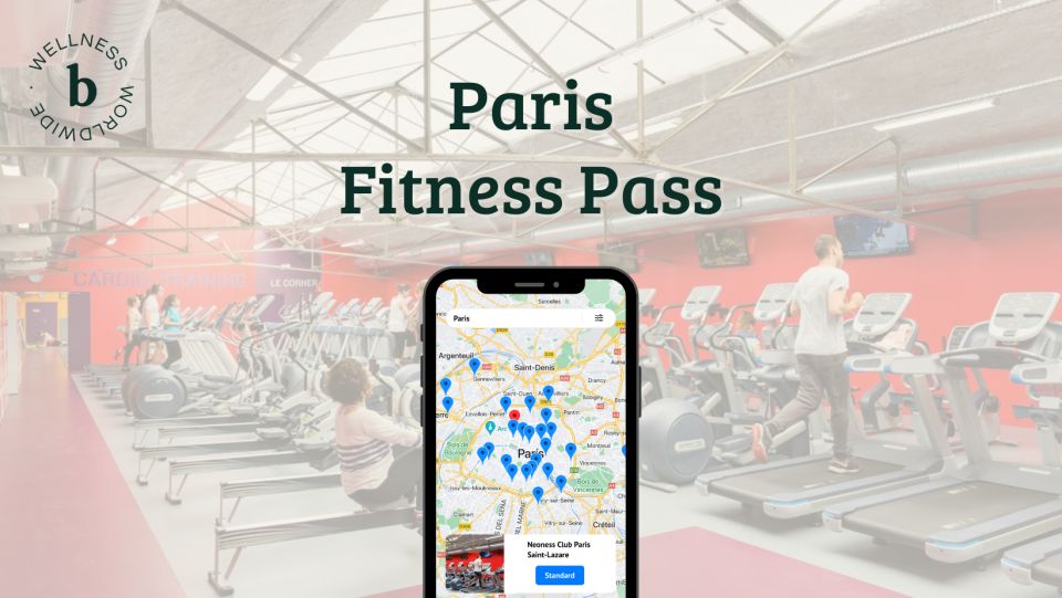 Paris: Fitness Pass With Access to Top Gyms - Top Gym Access Benefits