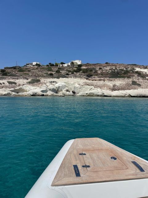 Paros: Private Boat Trip to Breathtaking Kimolos & Polyaigos - Activity Description