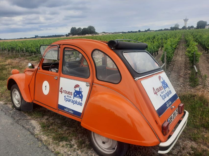 Pessac-Léognan : Citroën 2CV Private Half-Day Wine Tour - Pickup Options and Itineraries