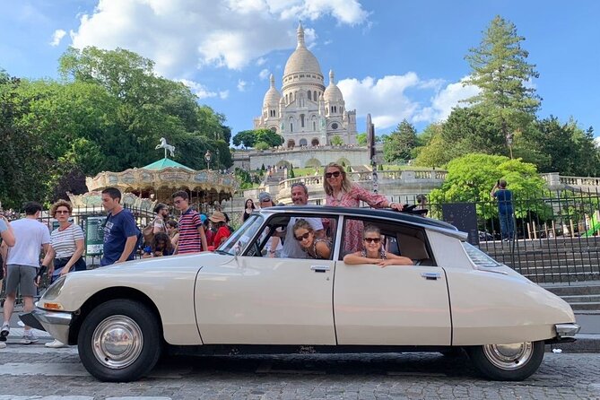 Private Vintage Car Tour of Paris in a Citroën DS - 2H - Cancellation Policy Details