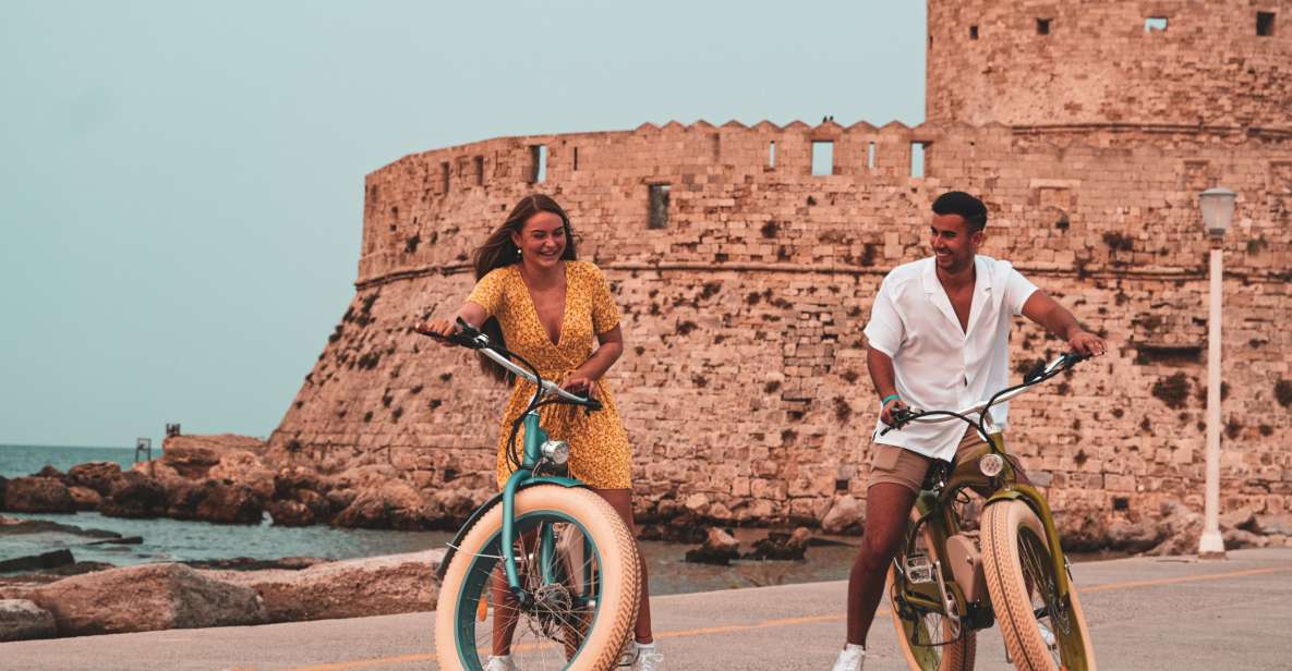 Rhodes: Retro Ebike Highlights Tour W/ Personal Photographer - Itinerary