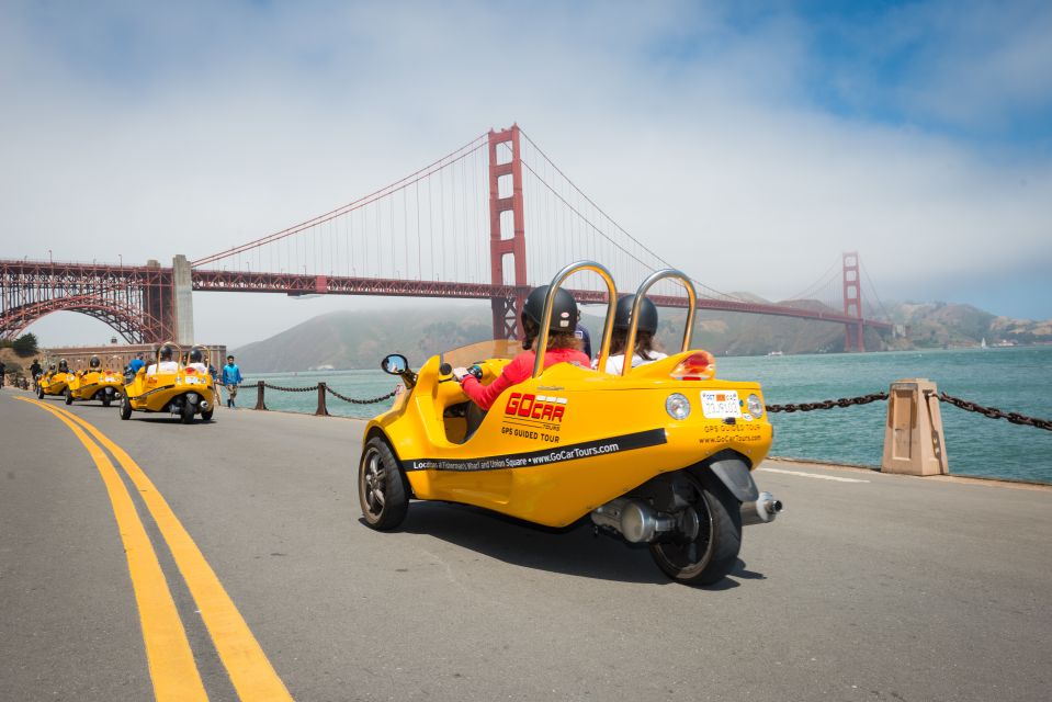 San Francisco: 3-Hour Early Bird GoCar Tour - GPS-Guided Tour Technology