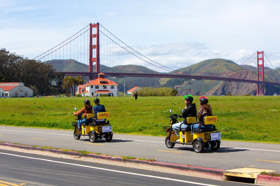 San Francisco: Electric Scooter Rental With GPS Storytelling - Family-Friendly Options