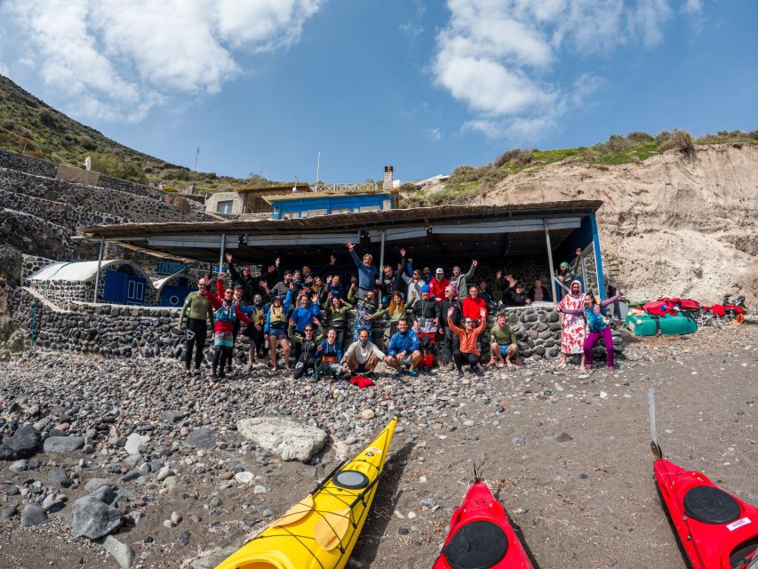 Santorini: Sea Kayaking With Light Lunch - Experience Description