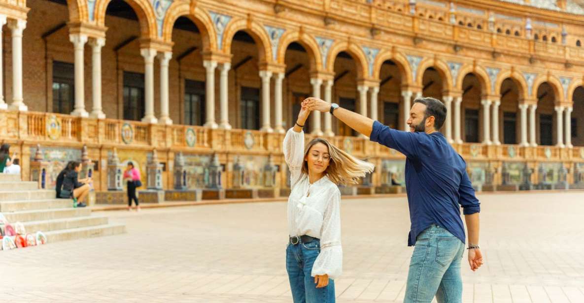 Seville: Professional Photoshoot at Plaza De España - Duration, Languages, and Accessibility