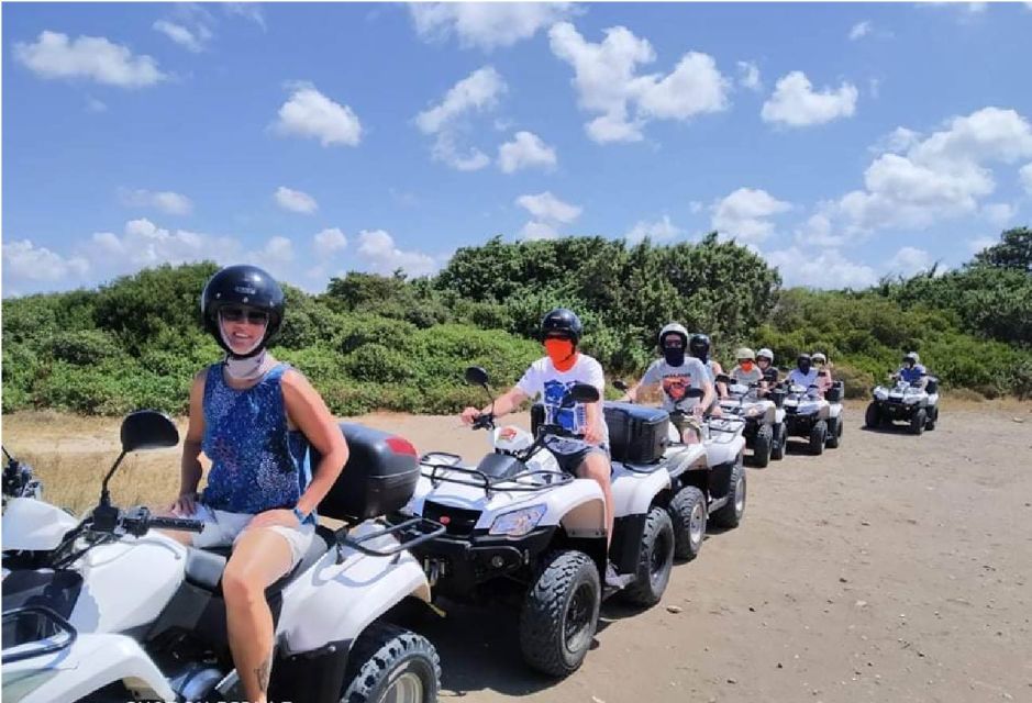 South Rhodes: ATV Quad Guided Tour With Hotel Transfers - Itinerary