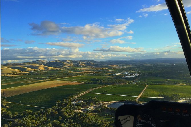 Southern Barossa: 10-Minute Helicopter Flight - Meeting and Pickup Information