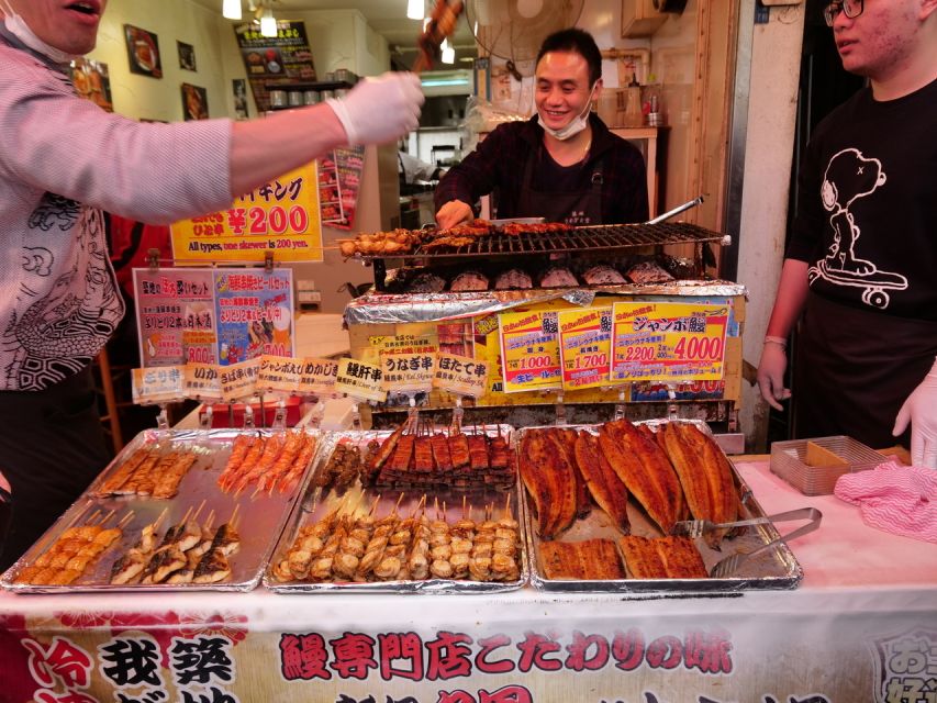 Tokyo: Tsukiji Fish Market Seafood and Sightseeing Tour - Tour Highlights and Experiences