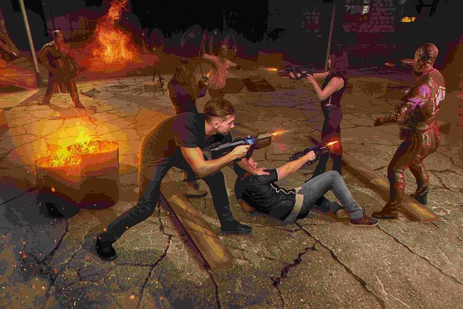 Virtual Reality Zombie Shooting Game - Game Details and Logistics