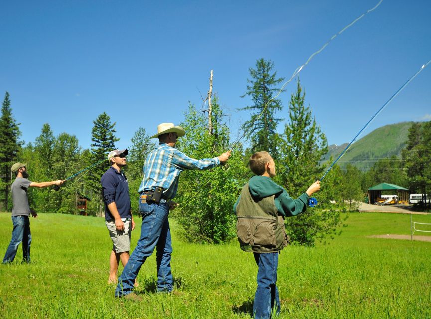 West Glacier: 1-Hour Fly Casting Lesson - Group Size Limit