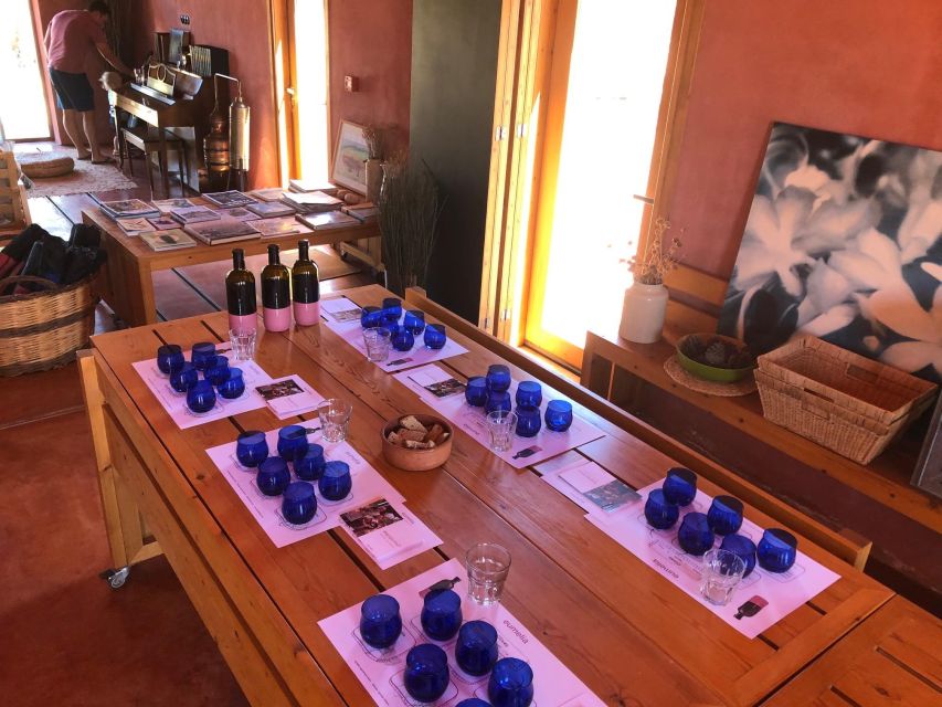 Wine & Olive Oil Tasting in an Organic Farm Laconia, Greece - Activity Duration and Language Options