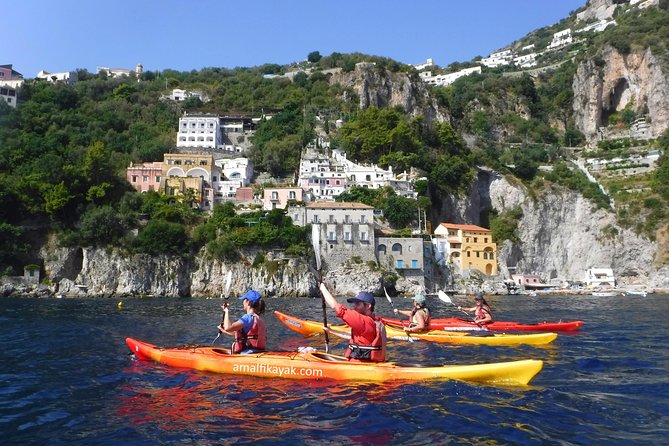 Amalfi Coast Kayak Tour Along Arches, Beaches and Sea Caves - Equipment and Safety