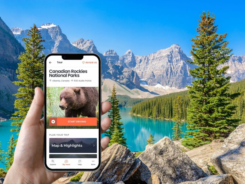 Canadian Rockies: Self-Guided Audio Driving Tours - Inclusions