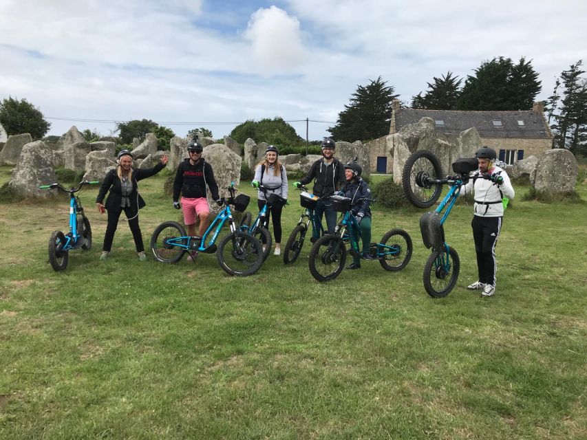 Carnac: Unusual Rides on All-Terrain Electric Scooters - Riding Through Diverse Landscapes