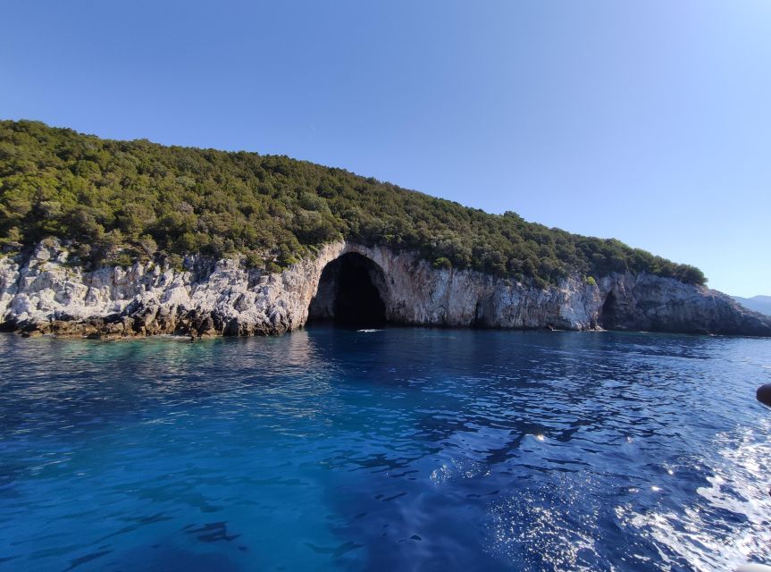 From Lefkimmi: Blue Lagoon and Syvota Village Cruise - Duration and Languages