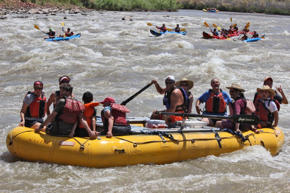 From Moab: Colorado River Half-Day Rafting Trip - Important Information