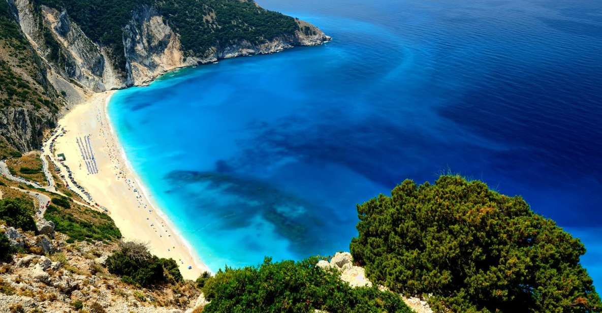 Kefalonia: the Caves & Myrtos Beach - Relaxing at Myrtos Beach