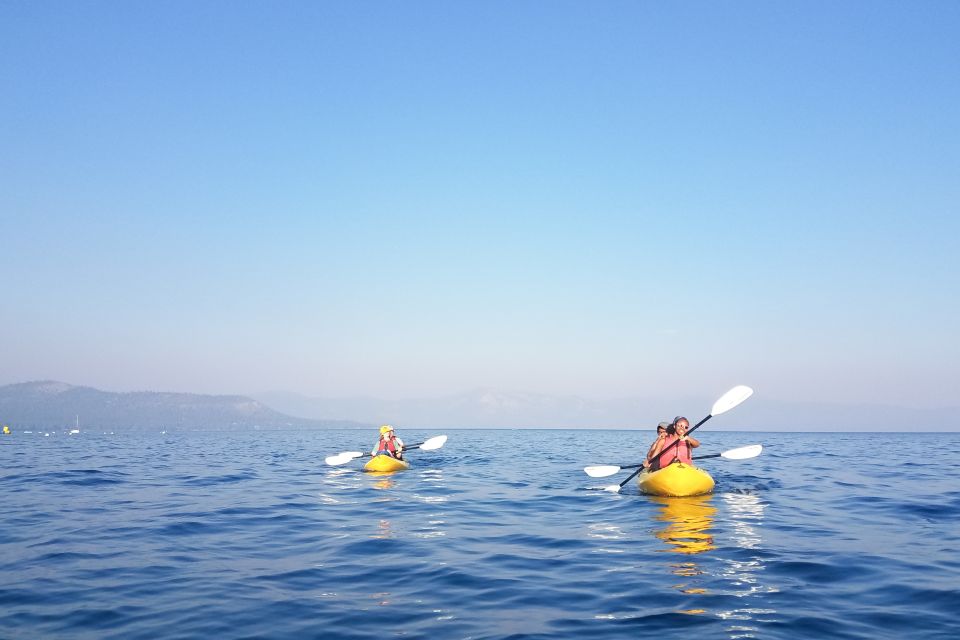 Lake Tahoe: North Shore Kayak or Paddleboard Tour - Included Equipment