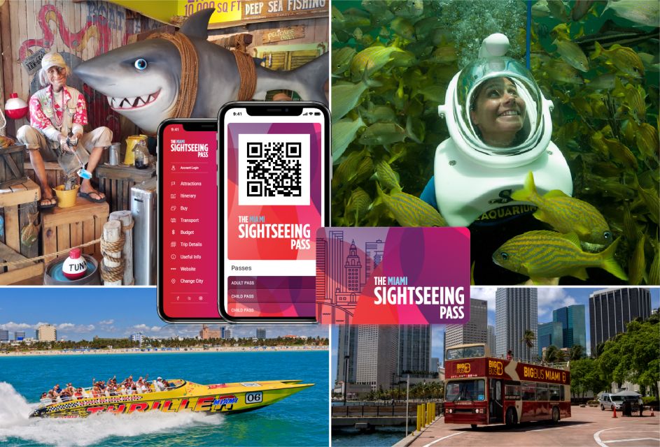 Miami/Fort Lauderdale: Sightseeing Pass for 35+ Attractions - Inclusions