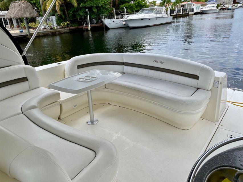 Miami Yacht Charter - Additional Information and Options