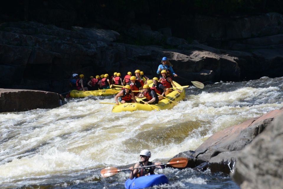 Mont-Tremblant: Half-Day White Water Rafting - Duration and Languages