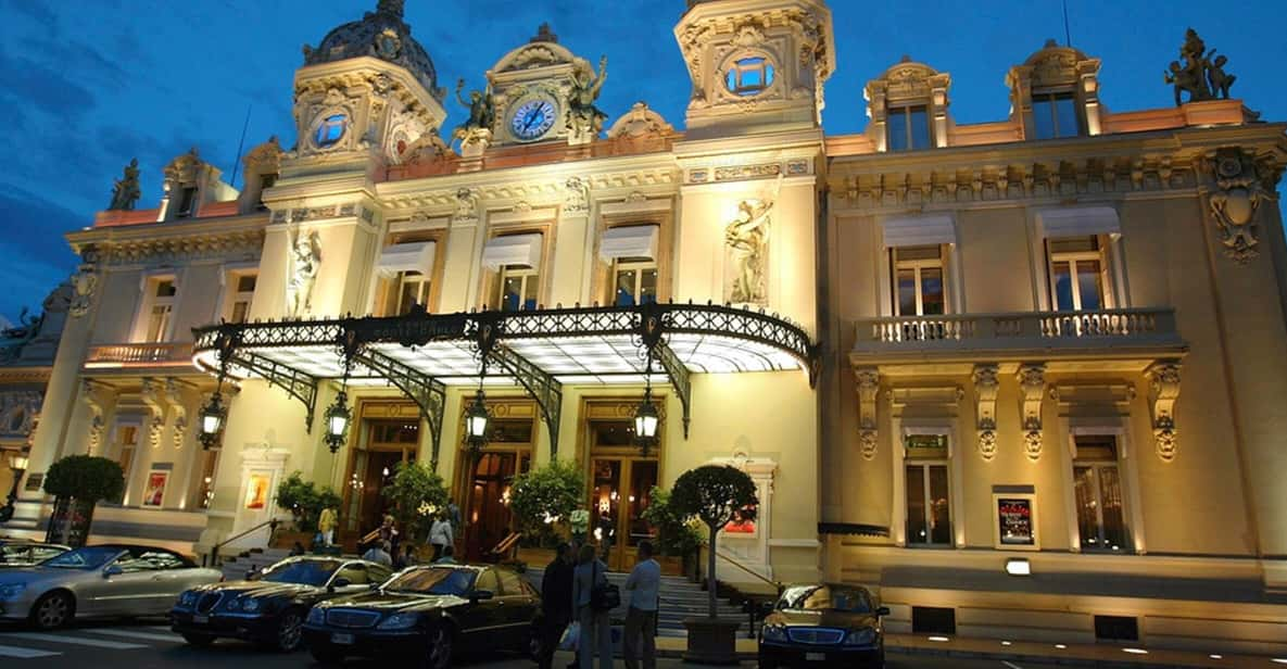 Nice: Formula 1 Track, Monaco, and Monte-Carlo Night Tour - Inclusions