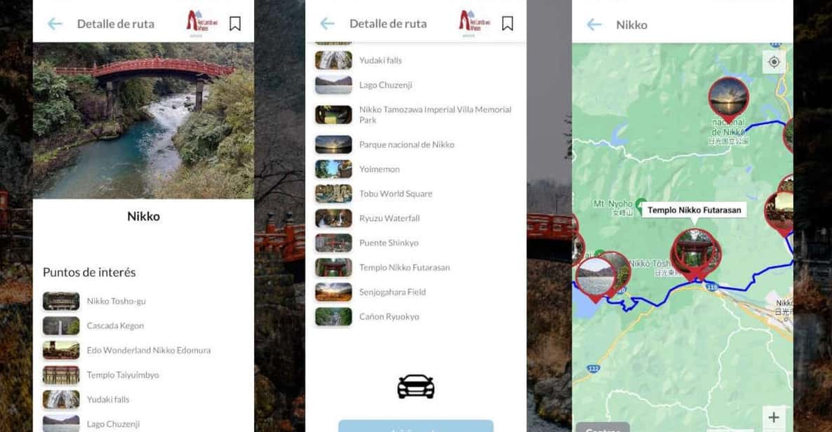 Nikko Self-Guided Tour App With Multi-Language Audioguide - Multi-Language Audioguide Details